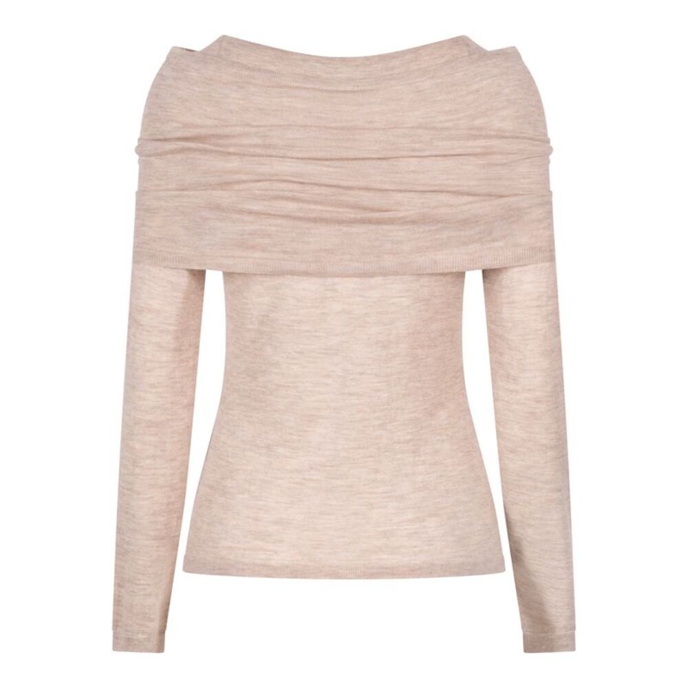 Max Mara Women Lightweight Cashmere Sweater With Removable Wrap Detail - Picture 2 of 2